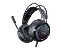 Onikuma X88 Vezetékes Gamer Fejhallgató RGB világítással, fekete (X88 BLACK)